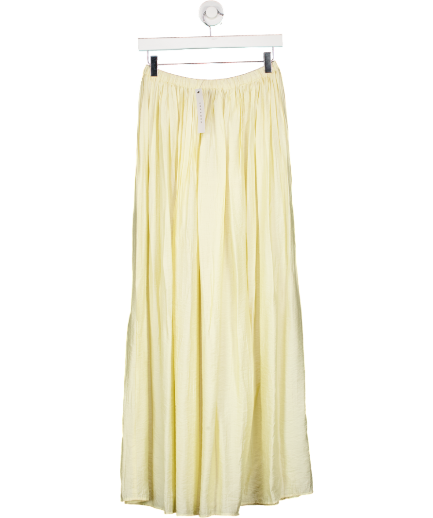 Topshop Baby Yellow Maxi Skirt UK 8