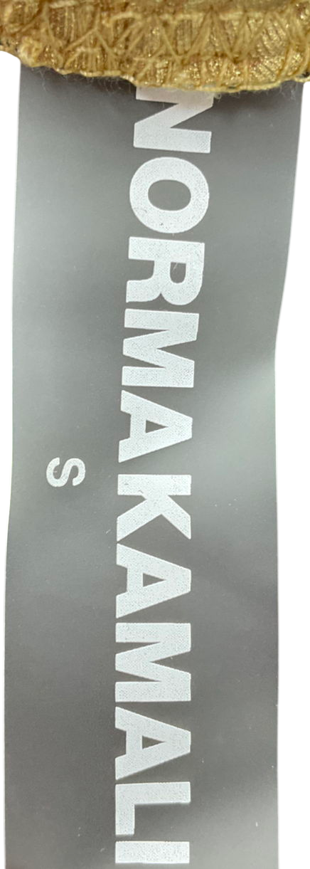 Norma Kamali Metallic Marissa Swimsuit UK S