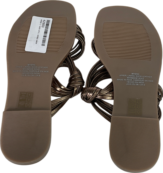 anthropologie Beige Matisse Mystic Sandals UK 6 EU 39 👠