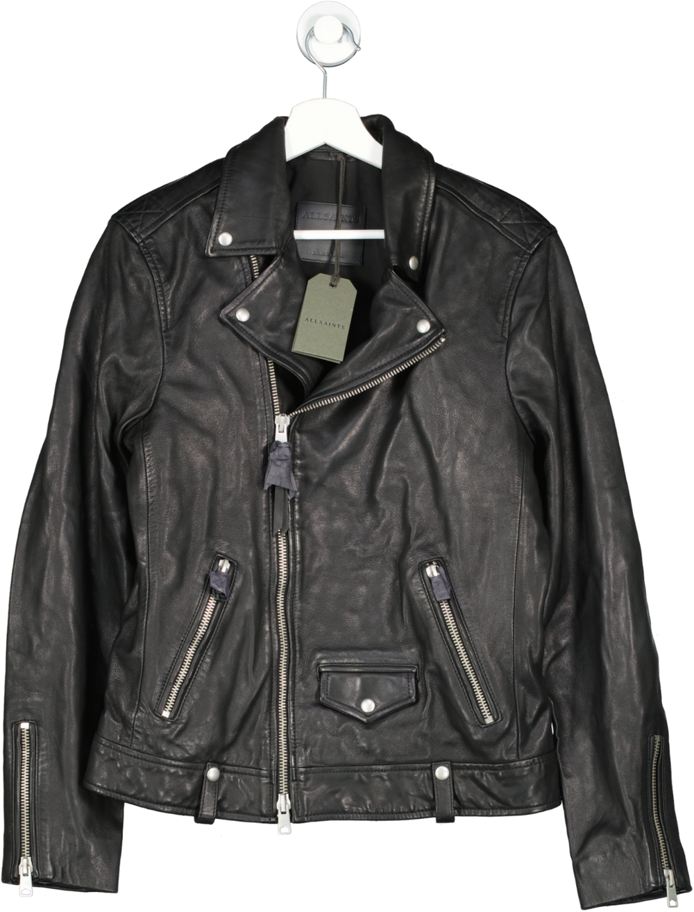 Milo leather cheap biker jacket