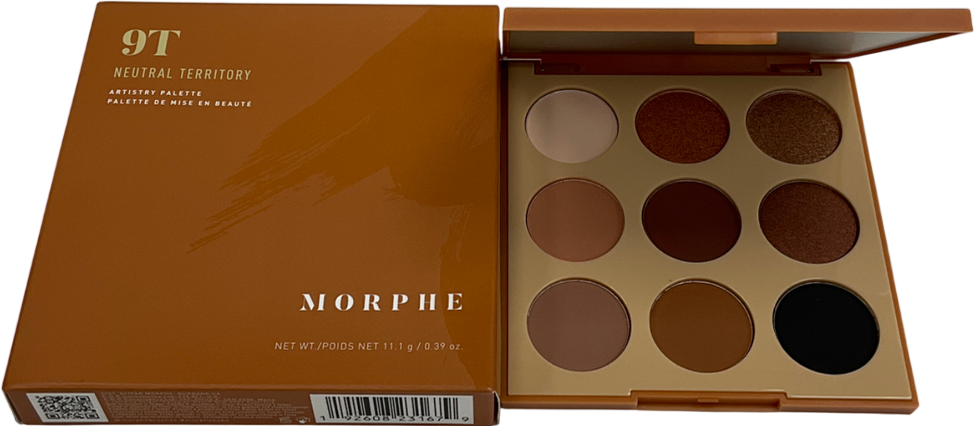 Morphe 9t Neutral Territory Artistry Palette 11.1g