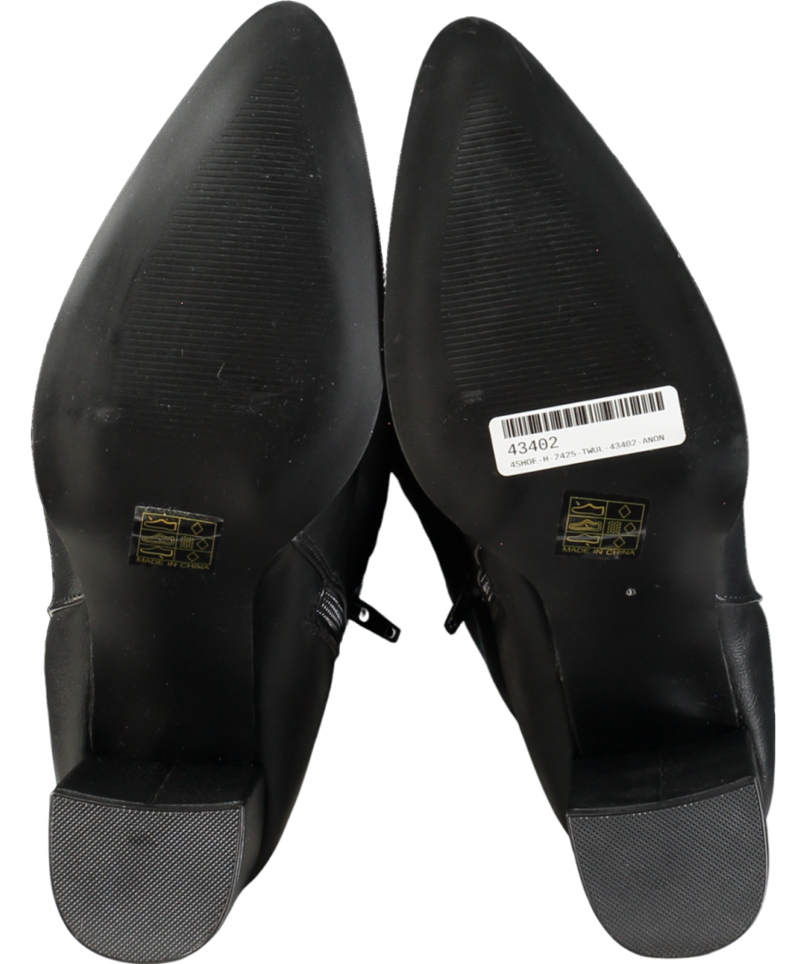 schuh Diya Knee High In Black UK 8 EU 41 👠