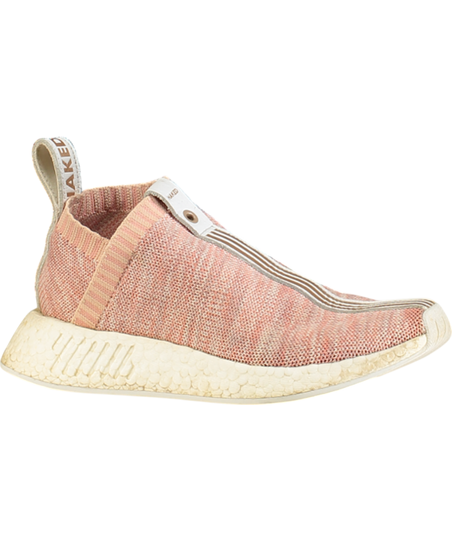 adidas Pink Naked X Kith Nmd Cs2 Primeknit Maroon Trainers UK 4 EU 37 👠