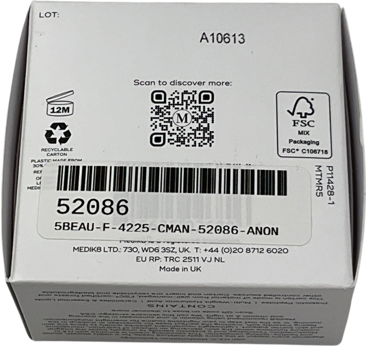 medik8 Total Moisture Daily Facial Cream 50ml