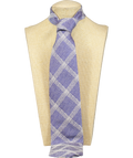 Tom Ford Blue Wool Necktie One Size