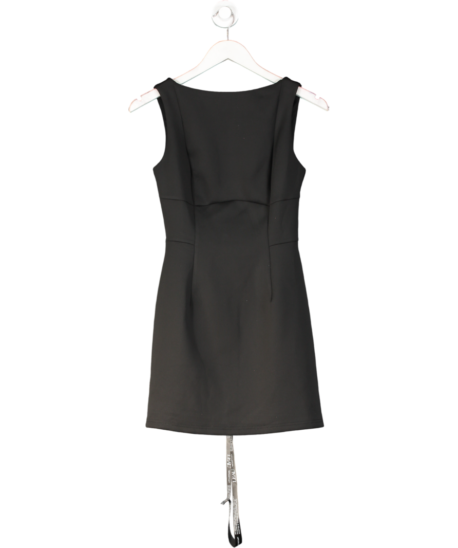 Leau Black Estelle Bustier Mini Dress UK S