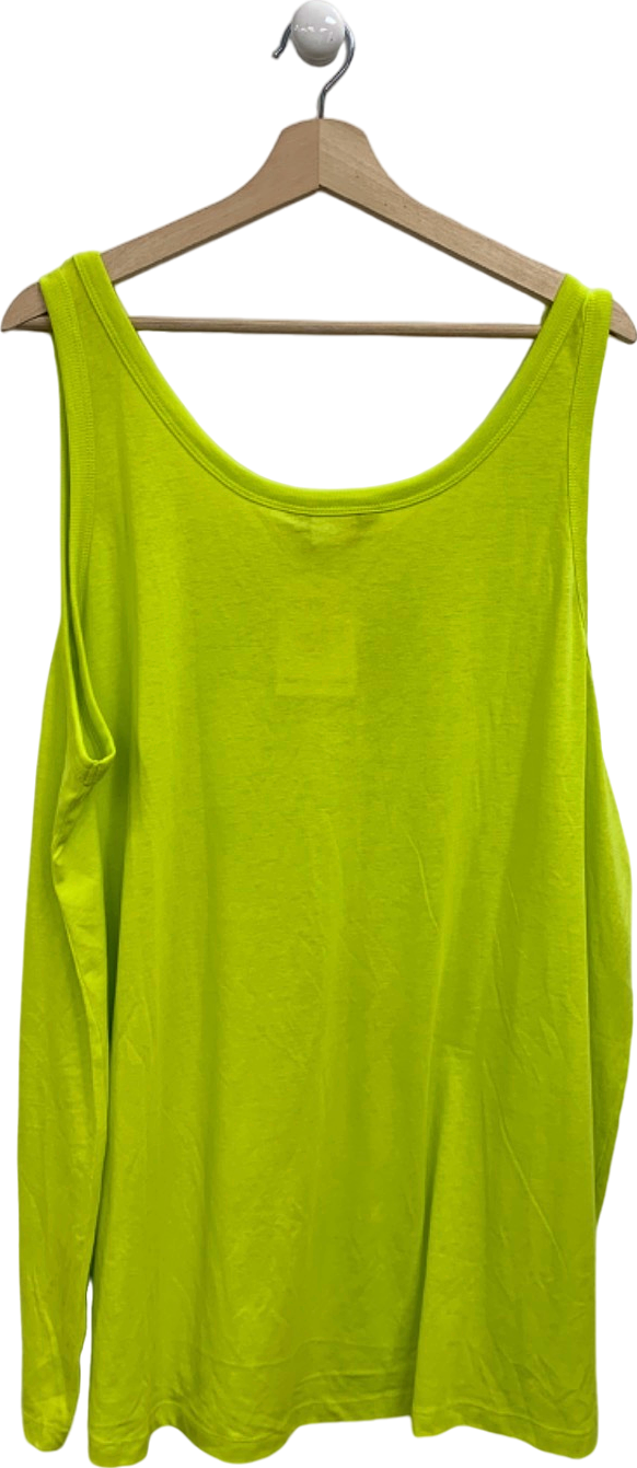 Yours Yellow Sleeveless Top UK 26-28