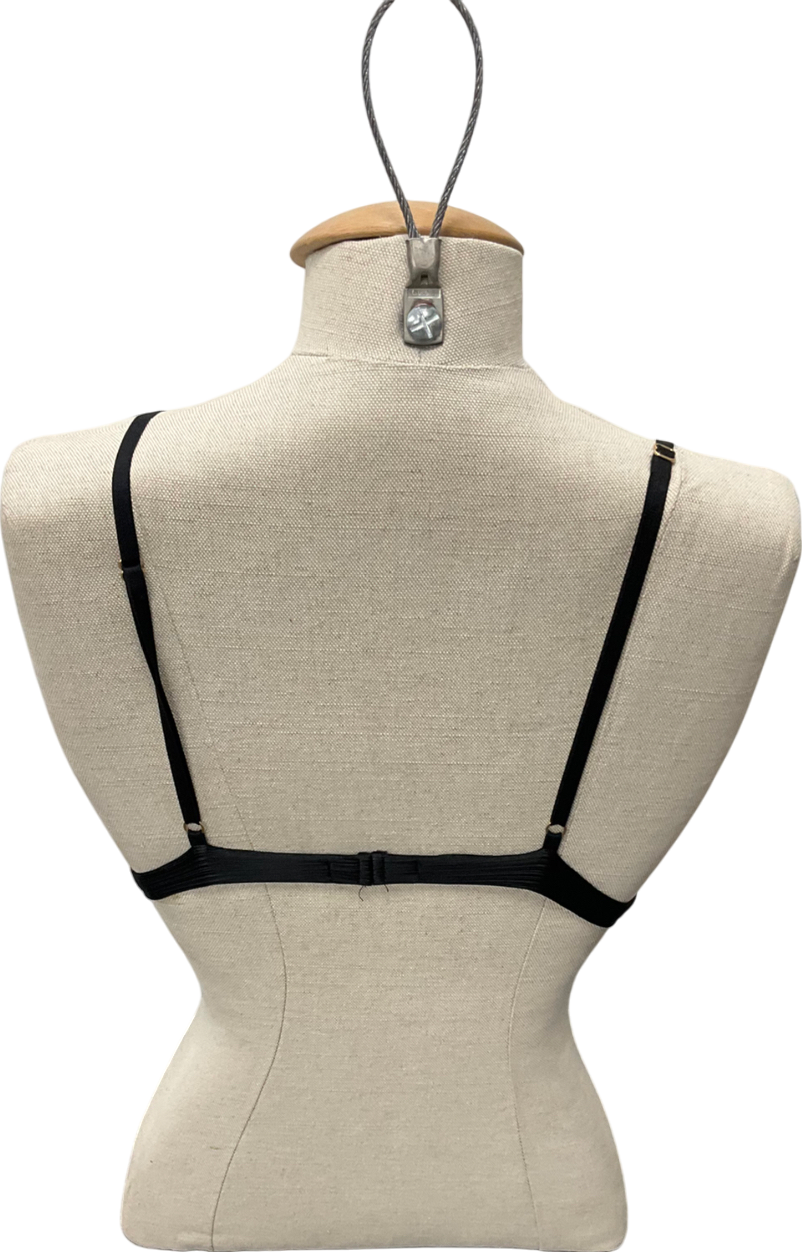 SLA the label Black Lounge Wear Bralette UK XS