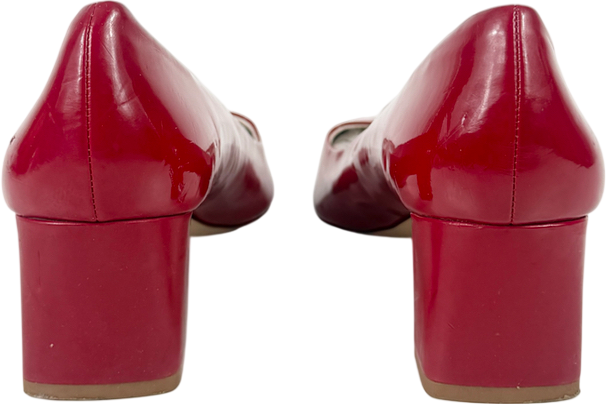 ZARA Red Patent Leather Shoes UK 5 EU 38