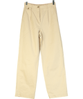 & Other Stories Beige Straight Tailored Trousers W32