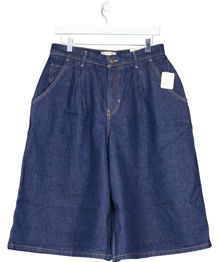 We The Free Blue Crvy Antonia Culotte Jeans W27