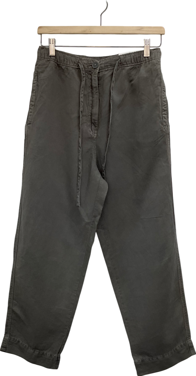 ZARA Grey The Casual Barrel Trouser UK M