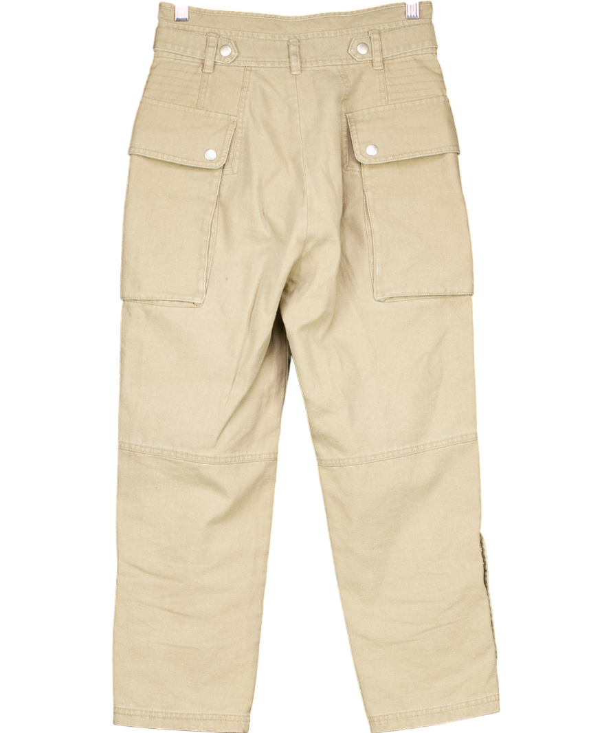 Marissa Webb Green Belle Herringbone Pant UK XS/S