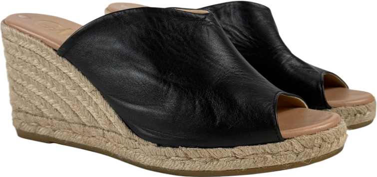 Gaimo Black Orca Pharos Slip On Wedge UK 8 EU 41 👠
