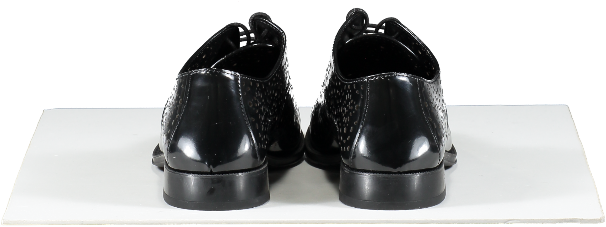 Tod's Black Lace Up Monogrammed Shoes UK 6 EU 39 👠