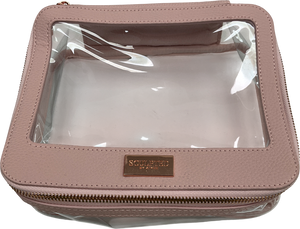 Sculpted by Aimee Pink Large Travel Makeup Bag One Size