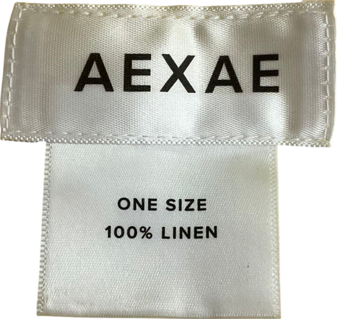 aexae Blue Line Scarf One Size