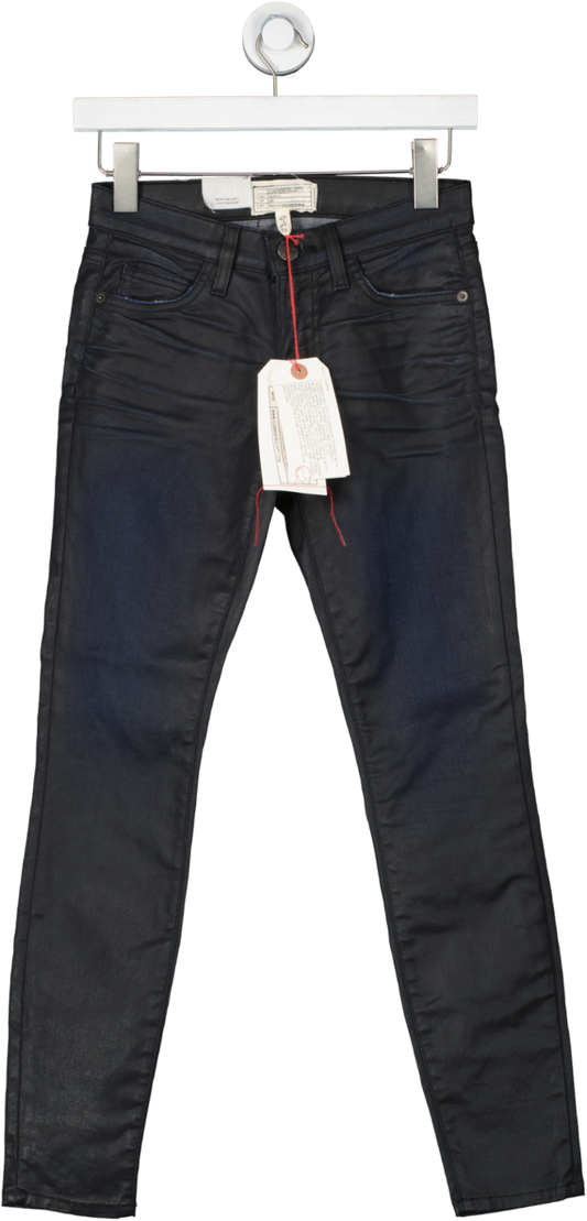 Current/Elliott Dark Blue Coated skinny Jeans  BNWT W23