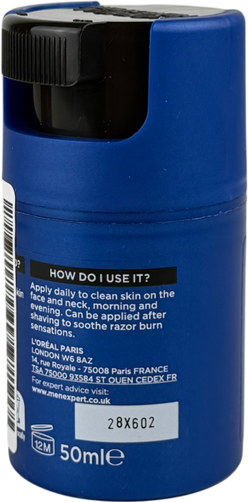 L'Oreal Men Expert Power Age Moisturiser With Hyaluronic Acid 50ml