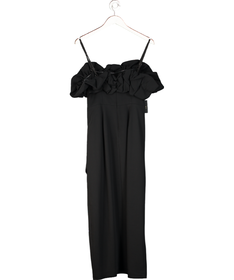 Phase Eight Black Mallory Off The Shoulder Maxi Dress UK 10