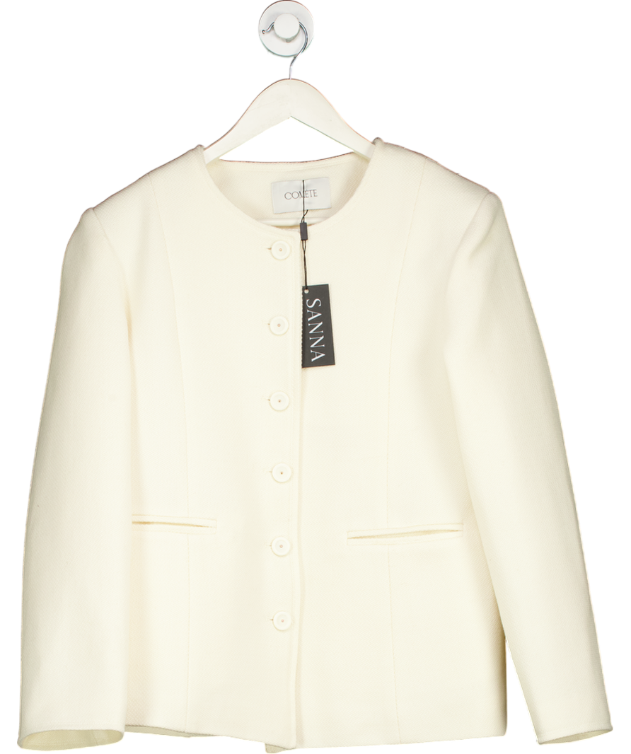 Sanna White Claude Blazer One Size