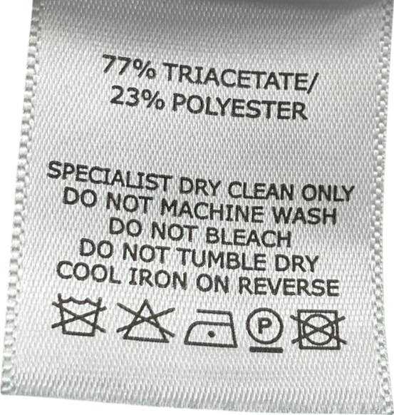 osman Black Joanna Silk Satin Trousers UK 6