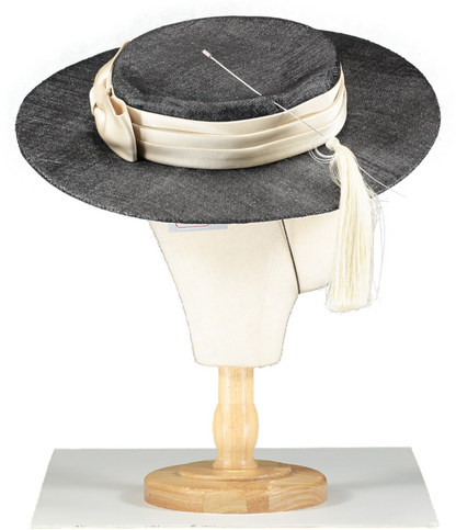 Emily - London Black Batista Hat One Size