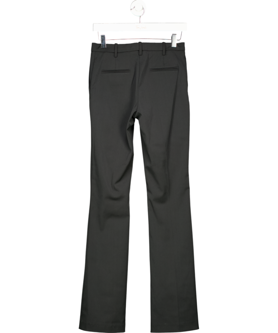 MANGO Black Straight Suit Trousers UK 6