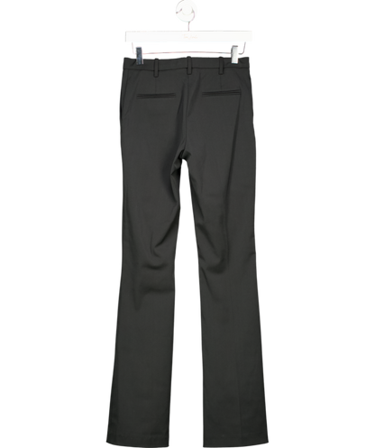 MANGO Black Straight Suit Trousers UK 6