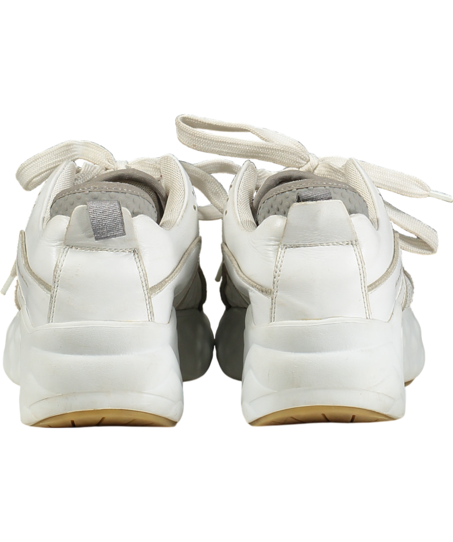 Acne Studios White Manhattan Leather Sneakers UK 4 EU 37 👠