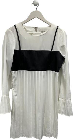 Jovonna London Black And White Blouse UK XS
