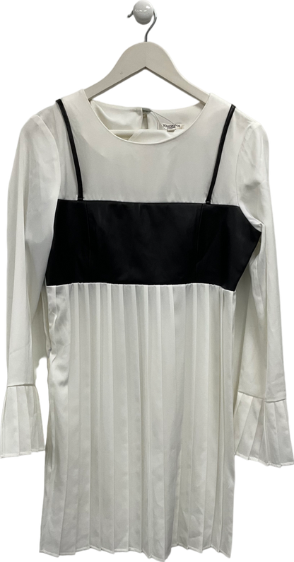 Jovonna London Black And White Blouse UK XS