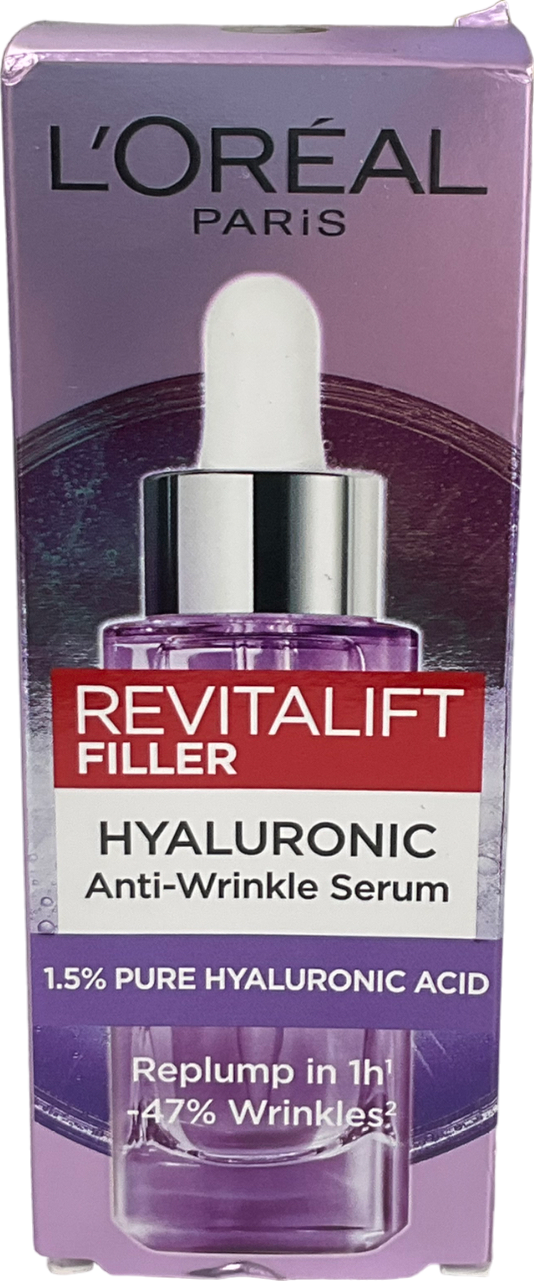 loreal Revitalift Filler 1.5% Pure Hyaluronic Acid Serum 30ml