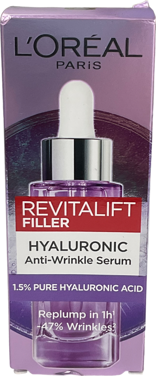 loreal Revitalift Filler 1.5% Pure Hyaluronic Acid Serum 30ml