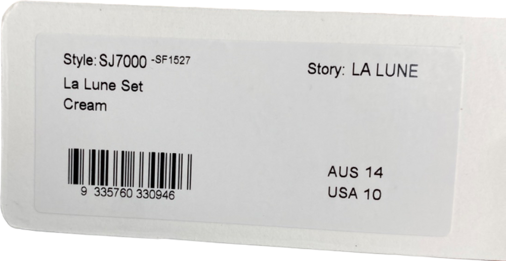 Shona Joy Cream La Lune Co-ord Set UK 14