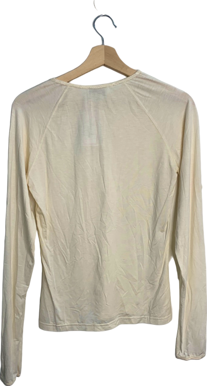 Versace Young Beige Long Sleeve Top 170