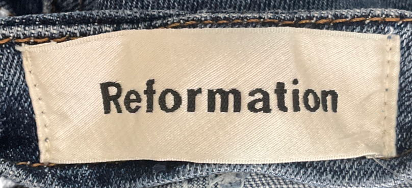 Reformation Blue Niki Jean W25