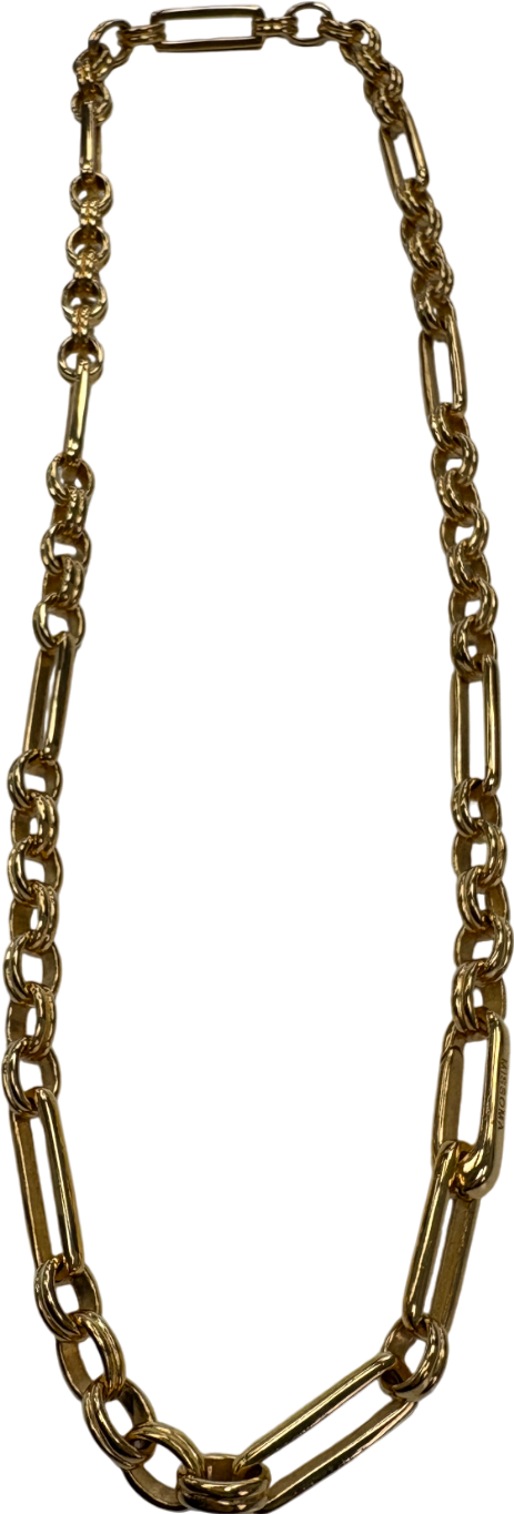 Missoma 18ct Gold Axiom Chain Necklace
