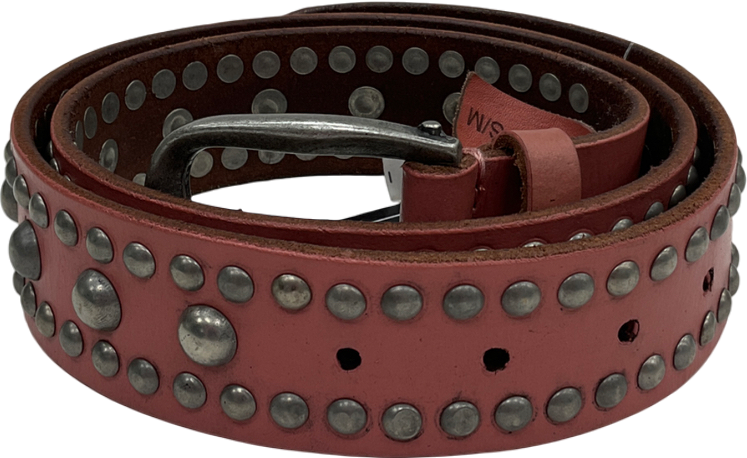 Free People Pink Ashby Belt UK S/M