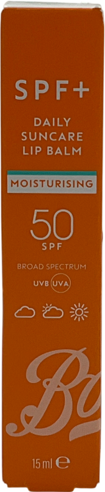 boots Spf+ Moisturising Lip Balm Spf50 15ml