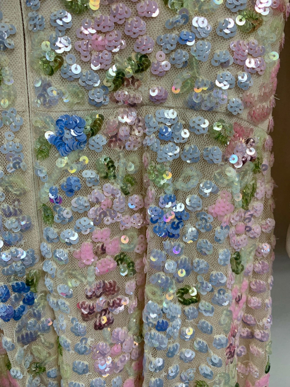 Needle & Thread Multicolour Confetti Gloss Off-Shoulder Ballerina Dress UK 6