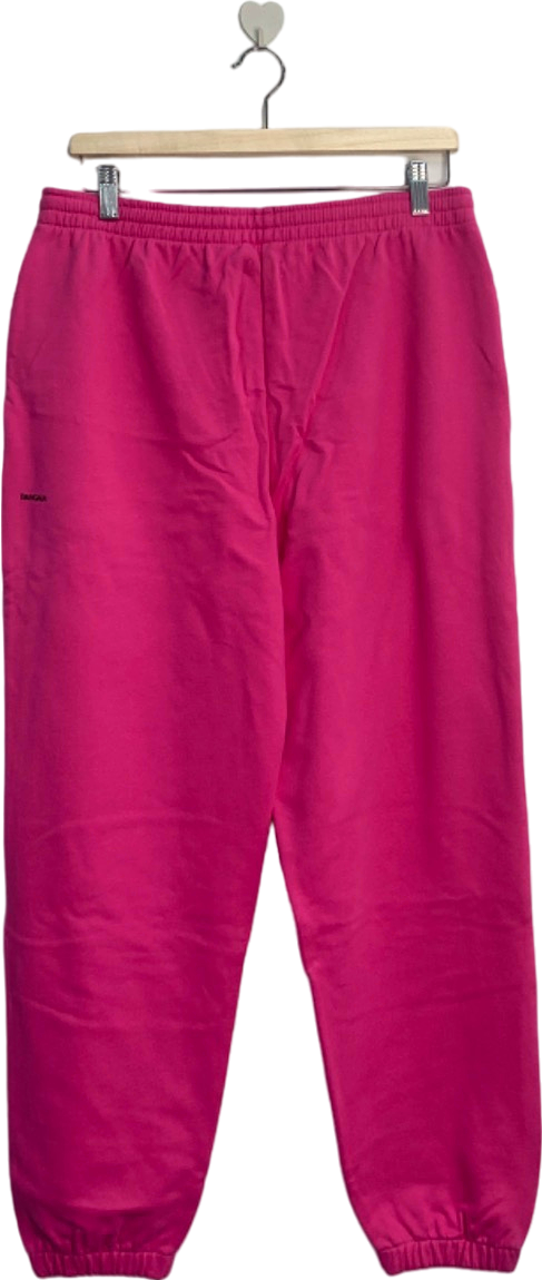 PANGAIA FLAMINGO PINK 365 Signature ORGANIC COTTON Track Pants UK L