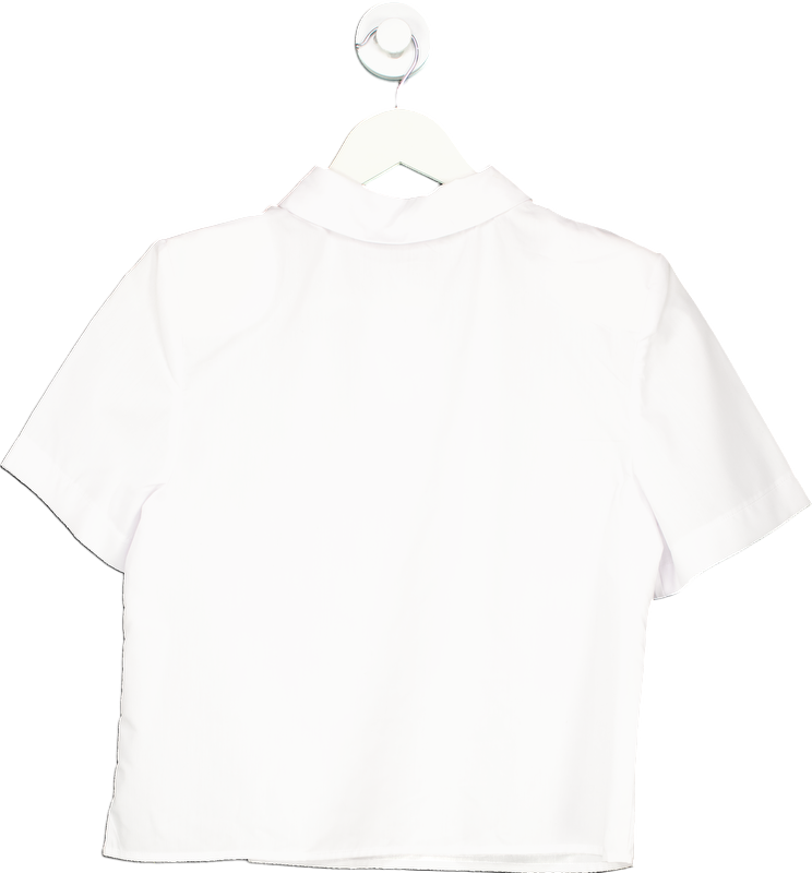 ASOS Design White Short Sleeve Shirt UK 8