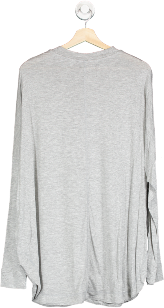 AND/OR Grey Orla Long Sleeve Top UK 16