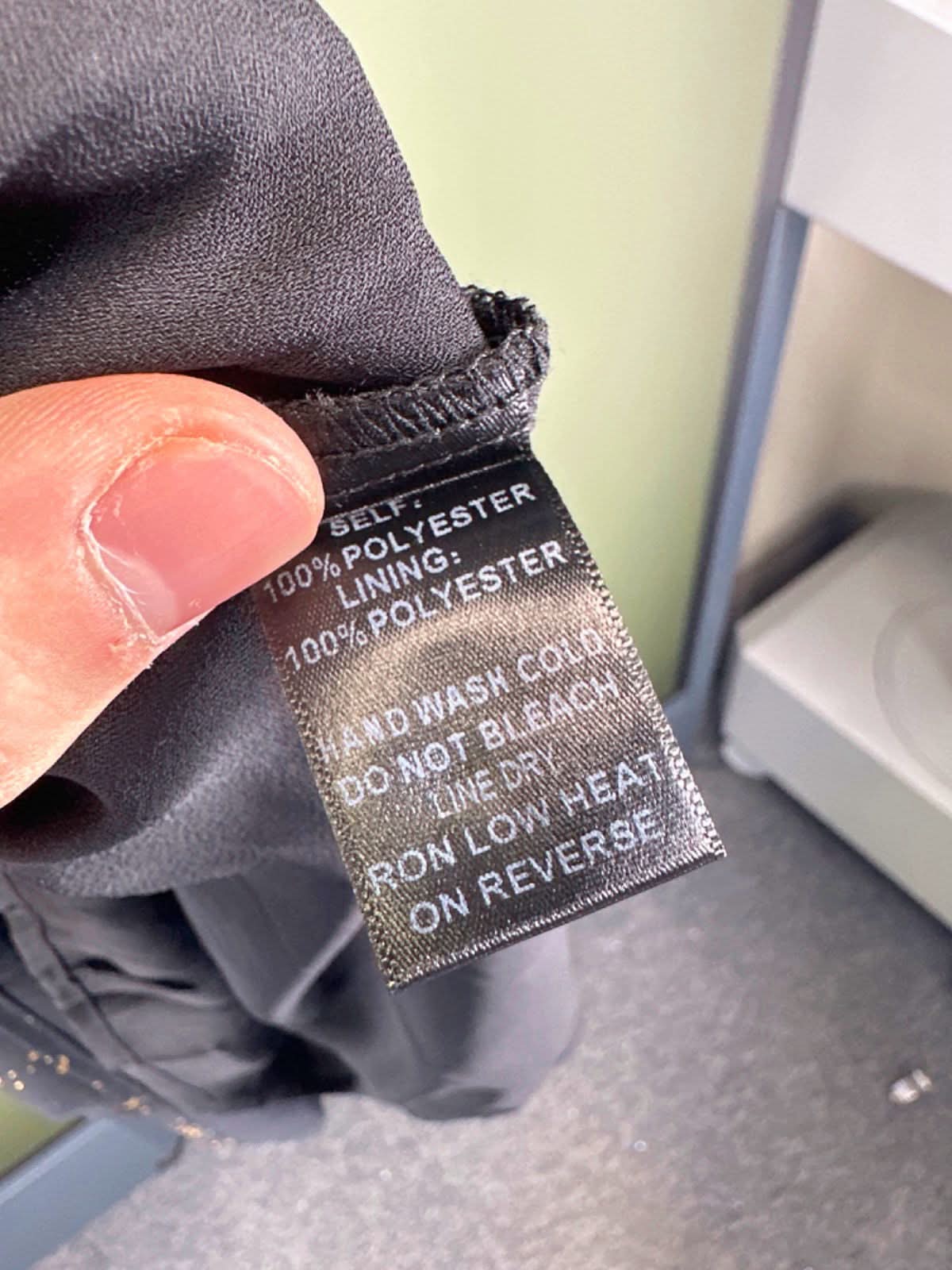 Silk Fred If By Sea Black Gold Star Print Maxi Dress UK S