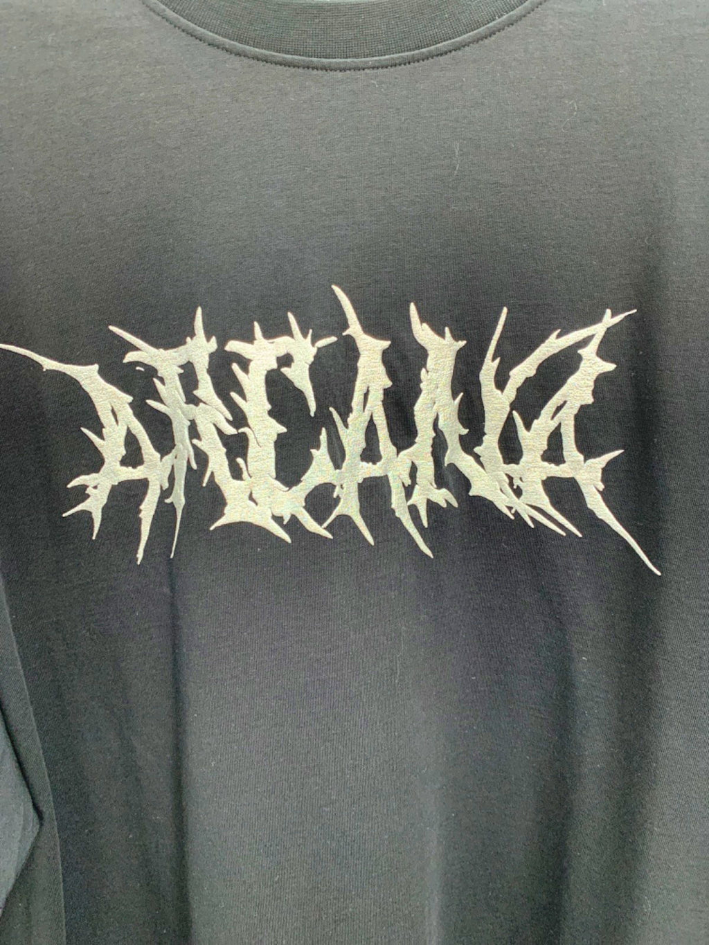 Arcana Black and White Long Sleeve T-Shirt UK 2XL