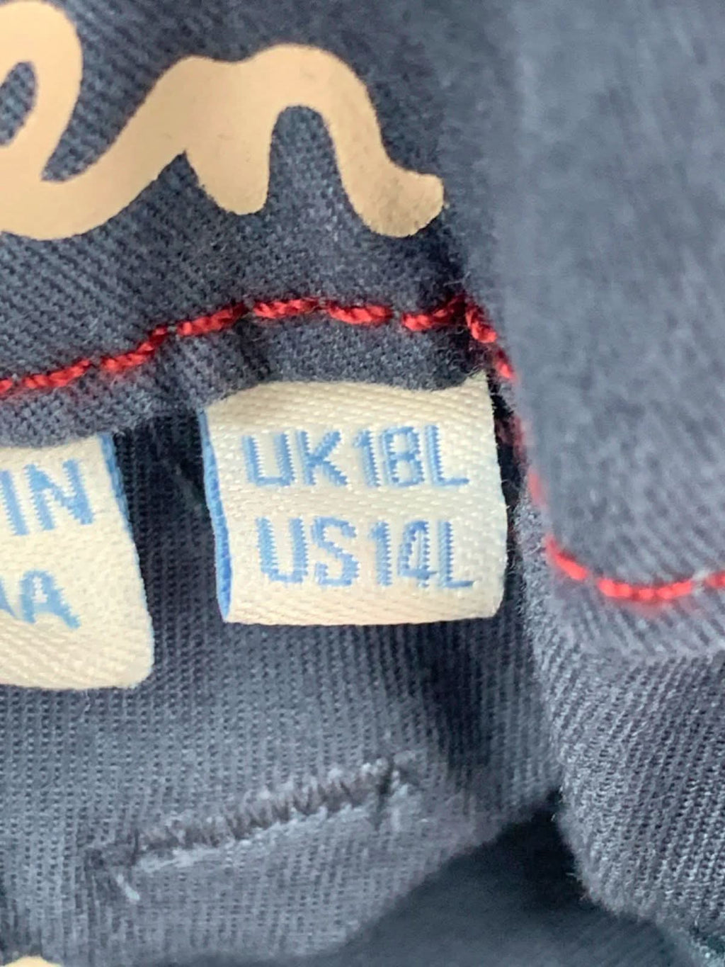 Boden Navy Relaxed Cargo Trousers UK 18L