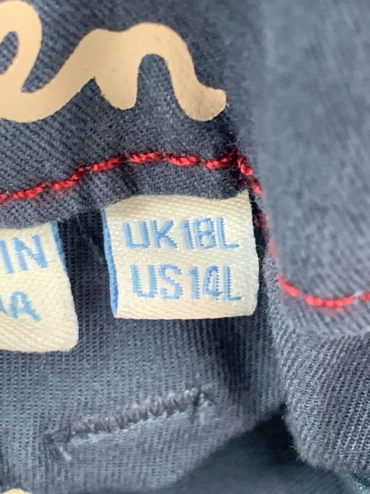 Boden Navy Relaxed Cargo Trousers UK 18L