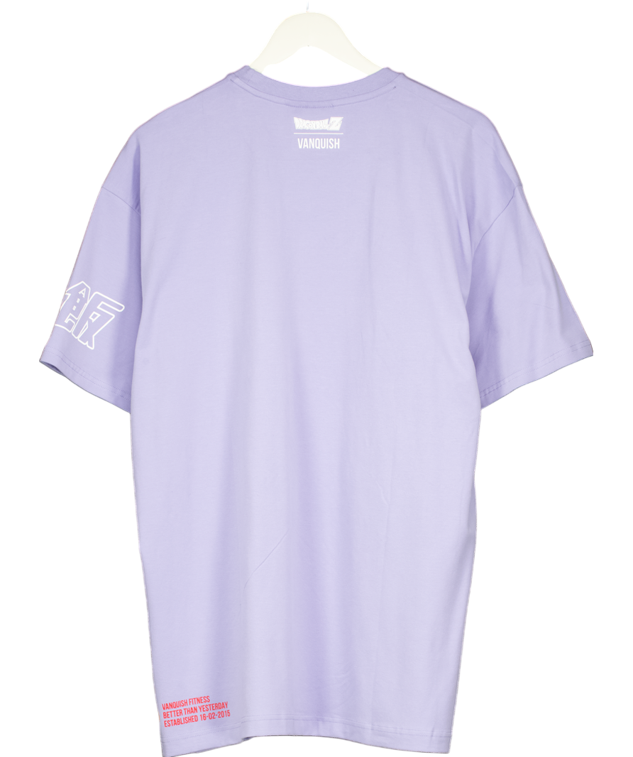 Vanquish Purple Gohan Oversized T-shirt UK M