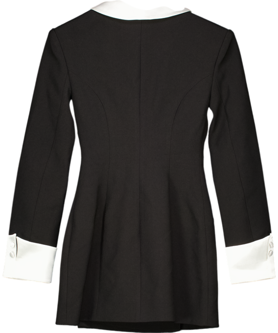 Atoir Black / Ivory Mira Blazer Dress UK XS